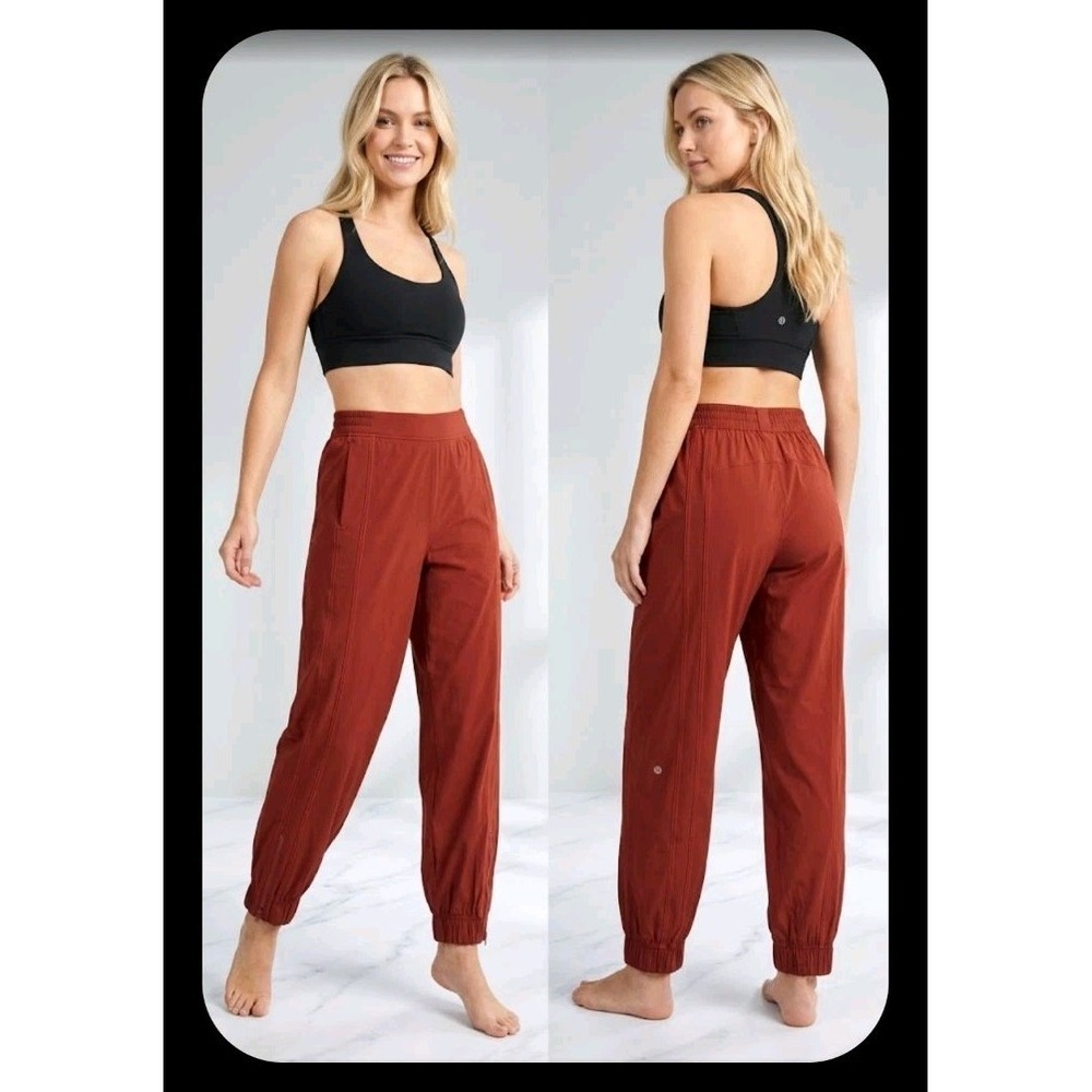 Lululemon Define High-Rise Swift Jogger Women's Small Cherry Ember Athleisure - Picture 1 of 14